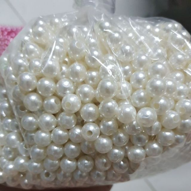 [HCM]100 gr Hạt trai 8 li ( hạt bẹt,hạt cườm) nhiều màu