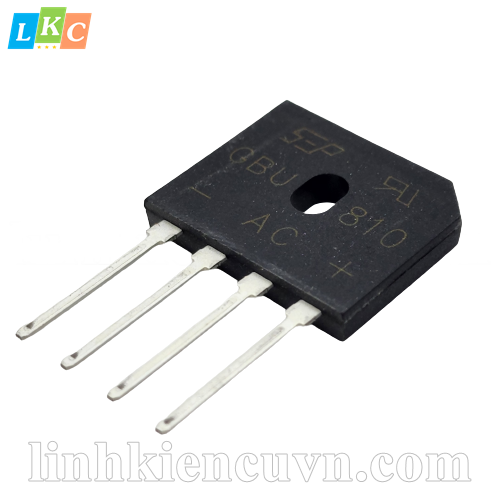 Diode cầu gbu810 8a 1000v