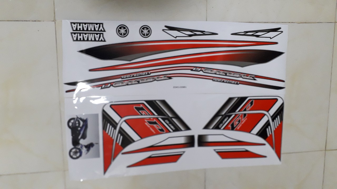 Bộ tem Novo5  màu đỏ đen