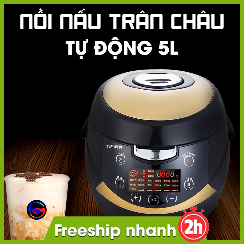 Nồi Nấu Trân Châu Tự Động 5L  [BH 1 Năm]