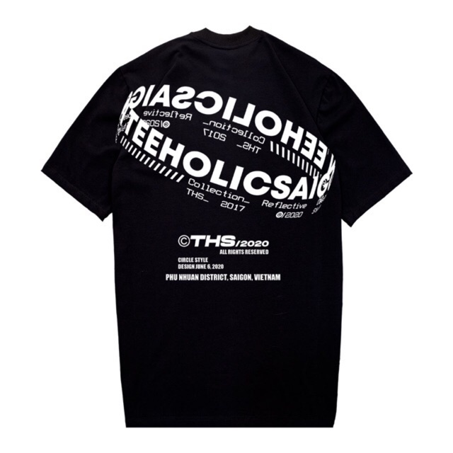 TEEHOLIC Áo Thun Unisex In Logo Vòng Tròn