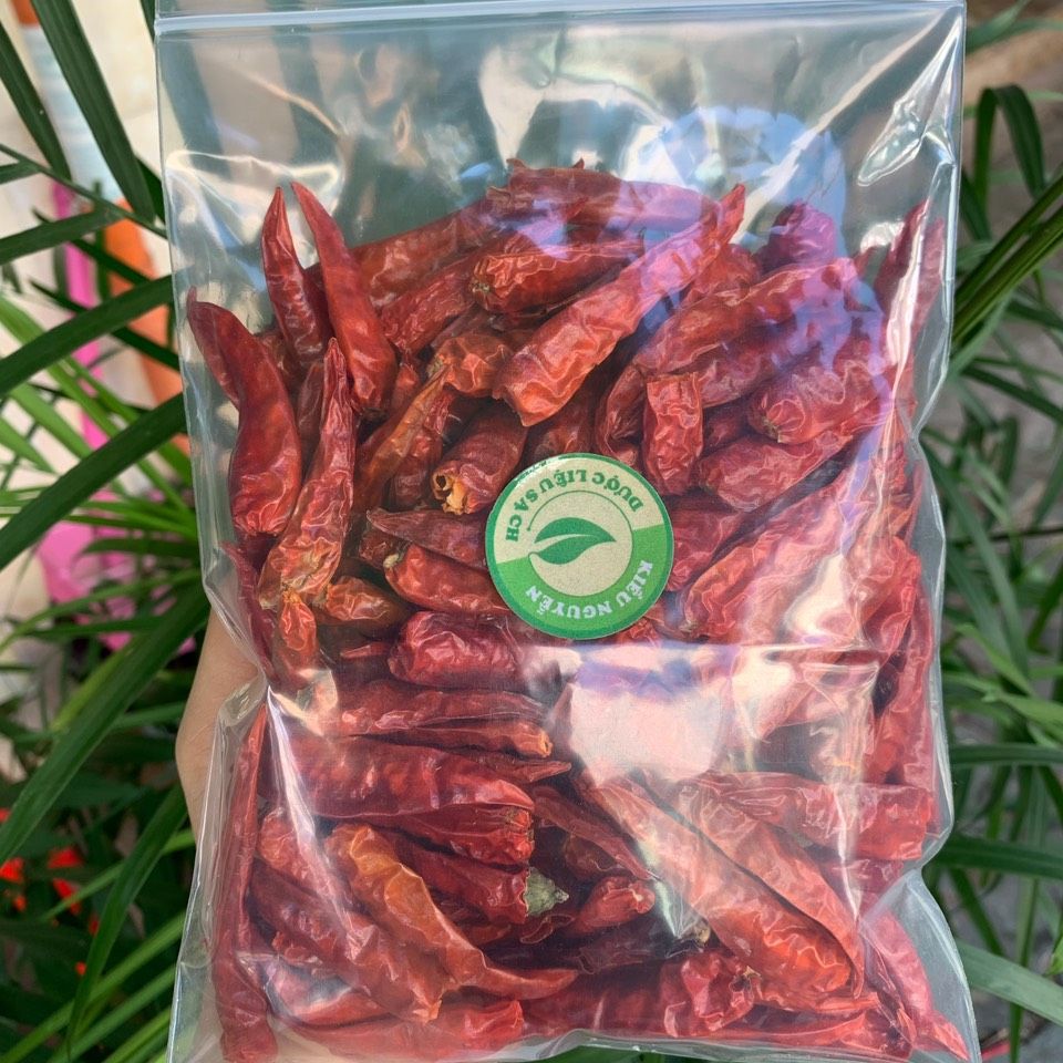 [HCM]Ớt Khô Nguyên Trái 100g