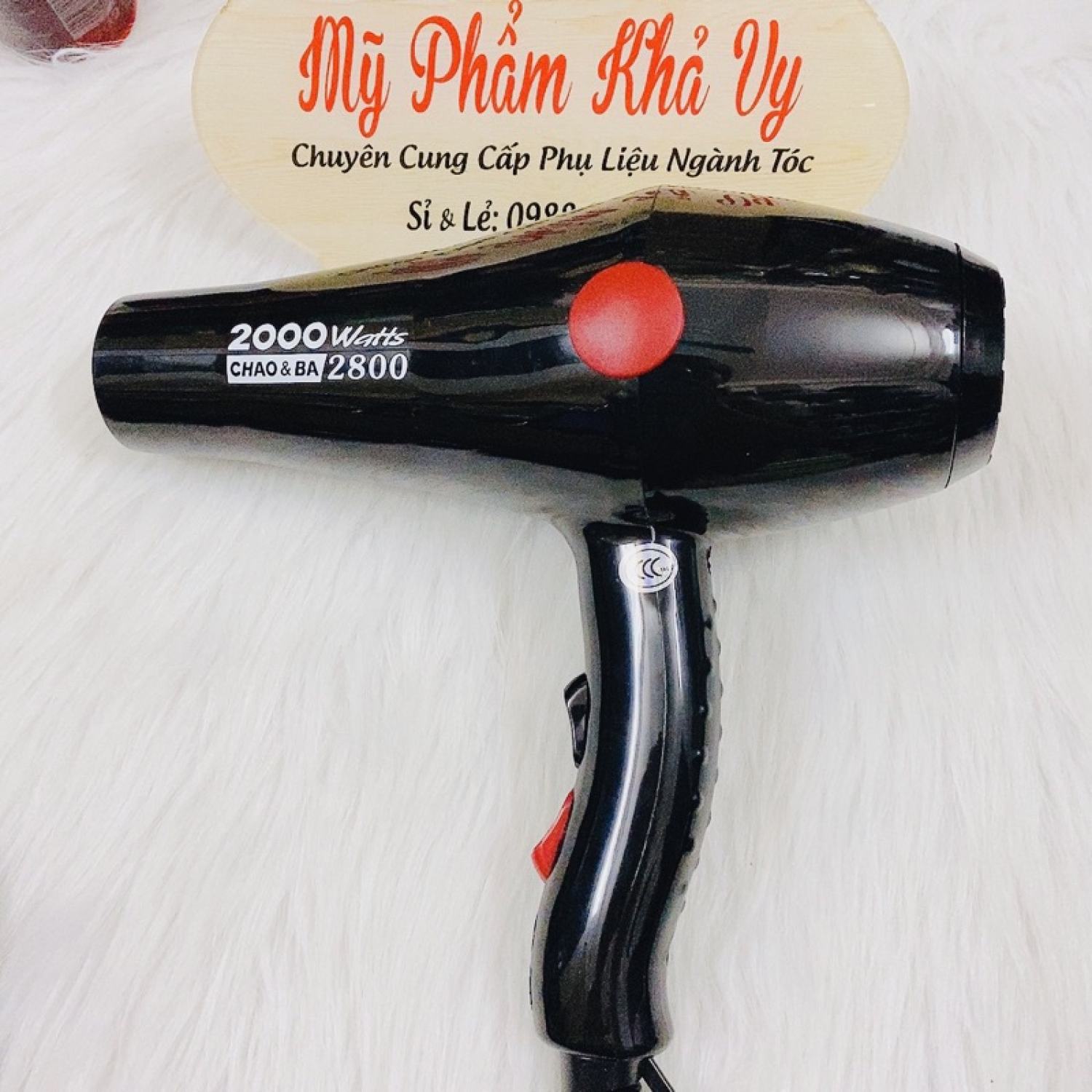 Máy sấy tóc CHAO-BA 2800 2 chiều nóng lạnh cực mạnh