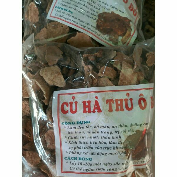 1kg củ hà thủ ô đỏ khô