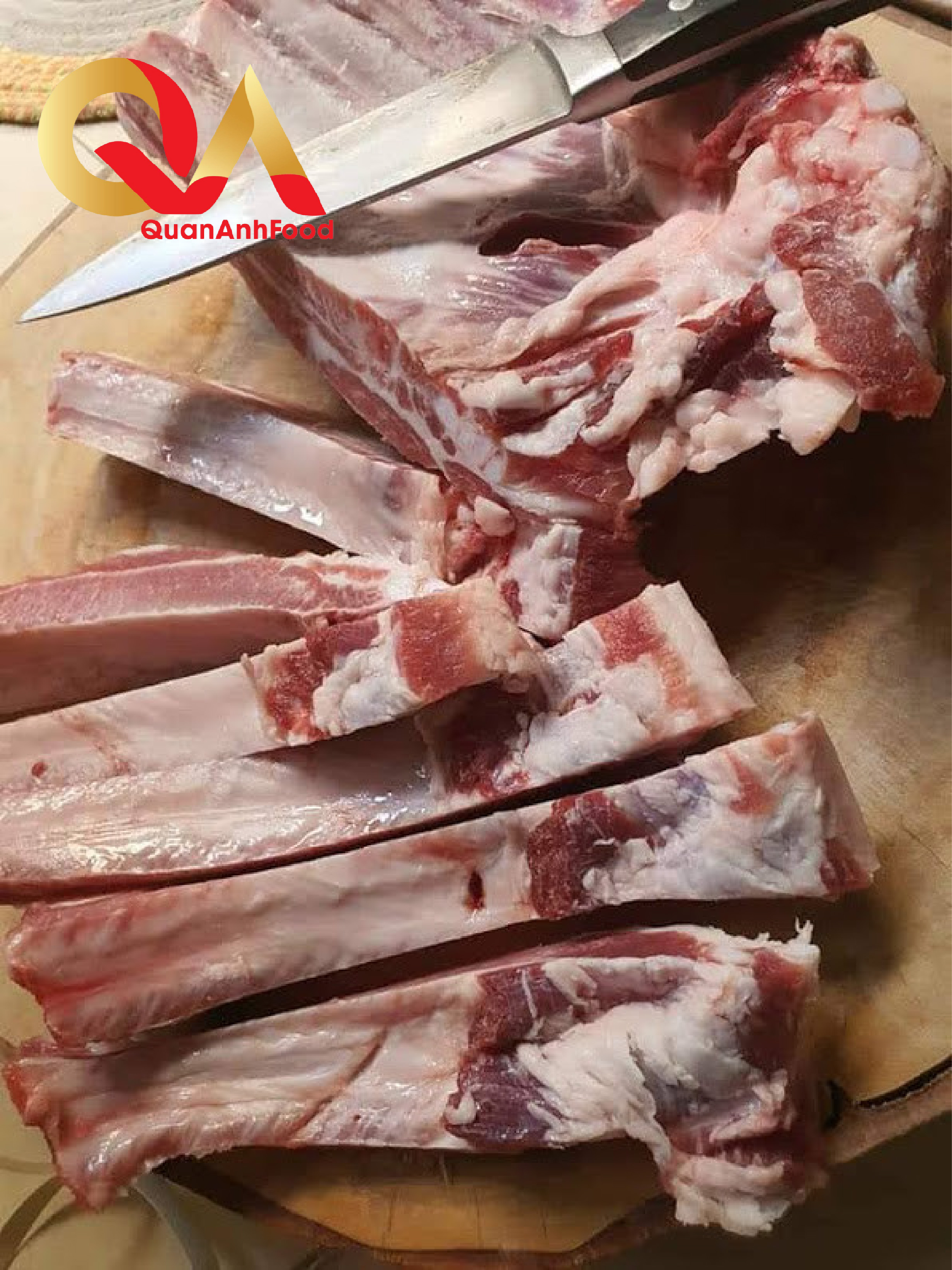 [CHỈ GIAO HỎA TỐC HCM] - SƯỜN NON (SƯỜN BẸ) HEO NHẬP KHẨU