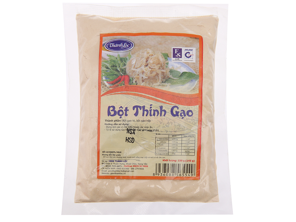 Bột thính gạo Thành Lộc gói 150g