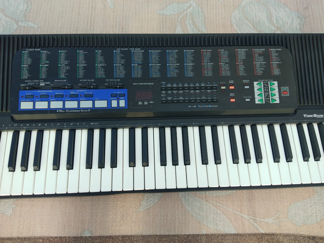 đàn casio ct670 có bend (Nhật bãi)