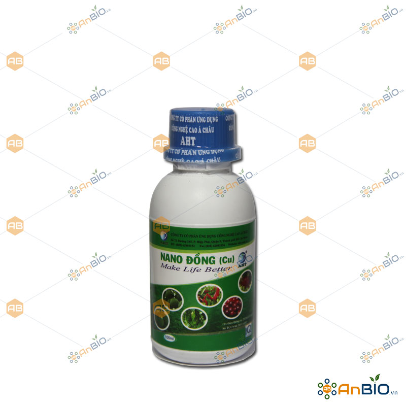 [HCM]Phân bón VI LƯỢNG NANO ĐỒNG AHT chai 100ml TĂNG ĐỀ KHÁNG PHỤC HỒI LÁ - B4.1035