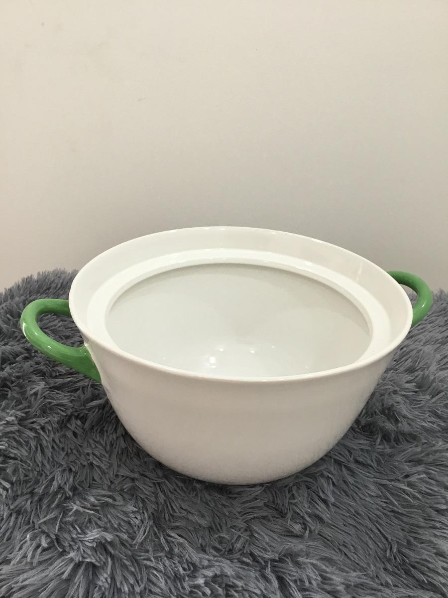 Thố Trắng 26 cm - Gốm Sứ Cường Phát