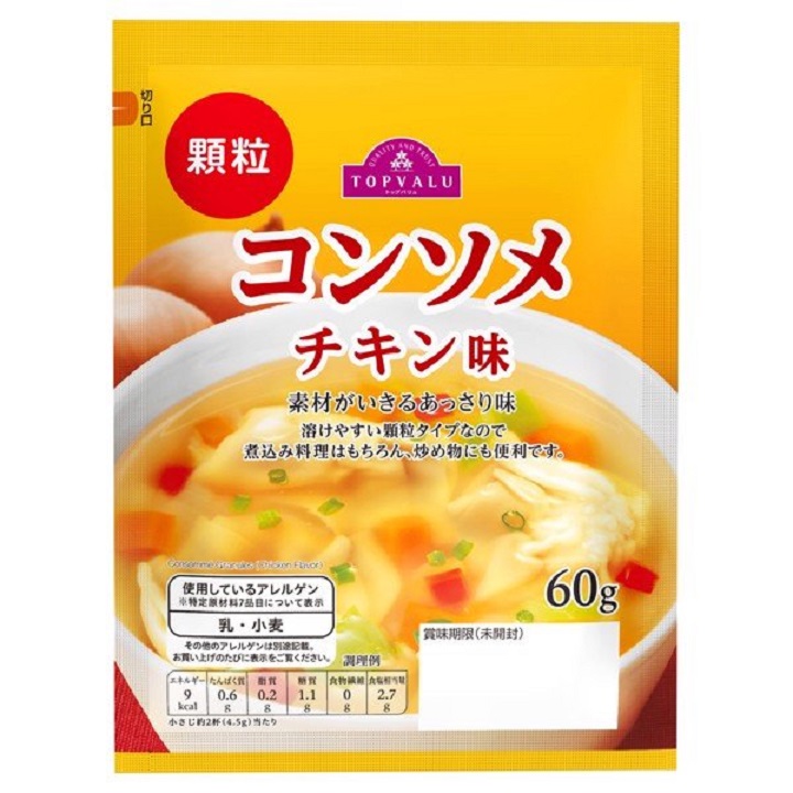 Topvaluminum chicken grain 60g Japanese