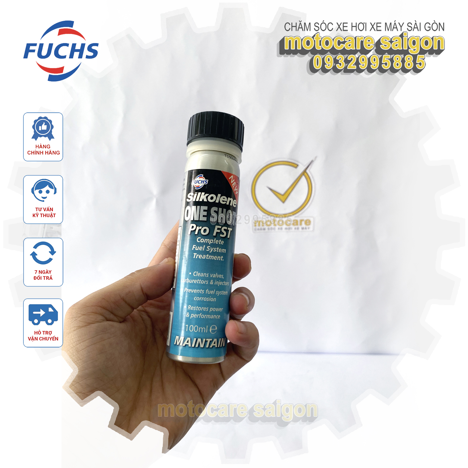 Phụ gia vệ sinh hệ thống nhiên liệu Fuchs Silkoelen Pro FST
