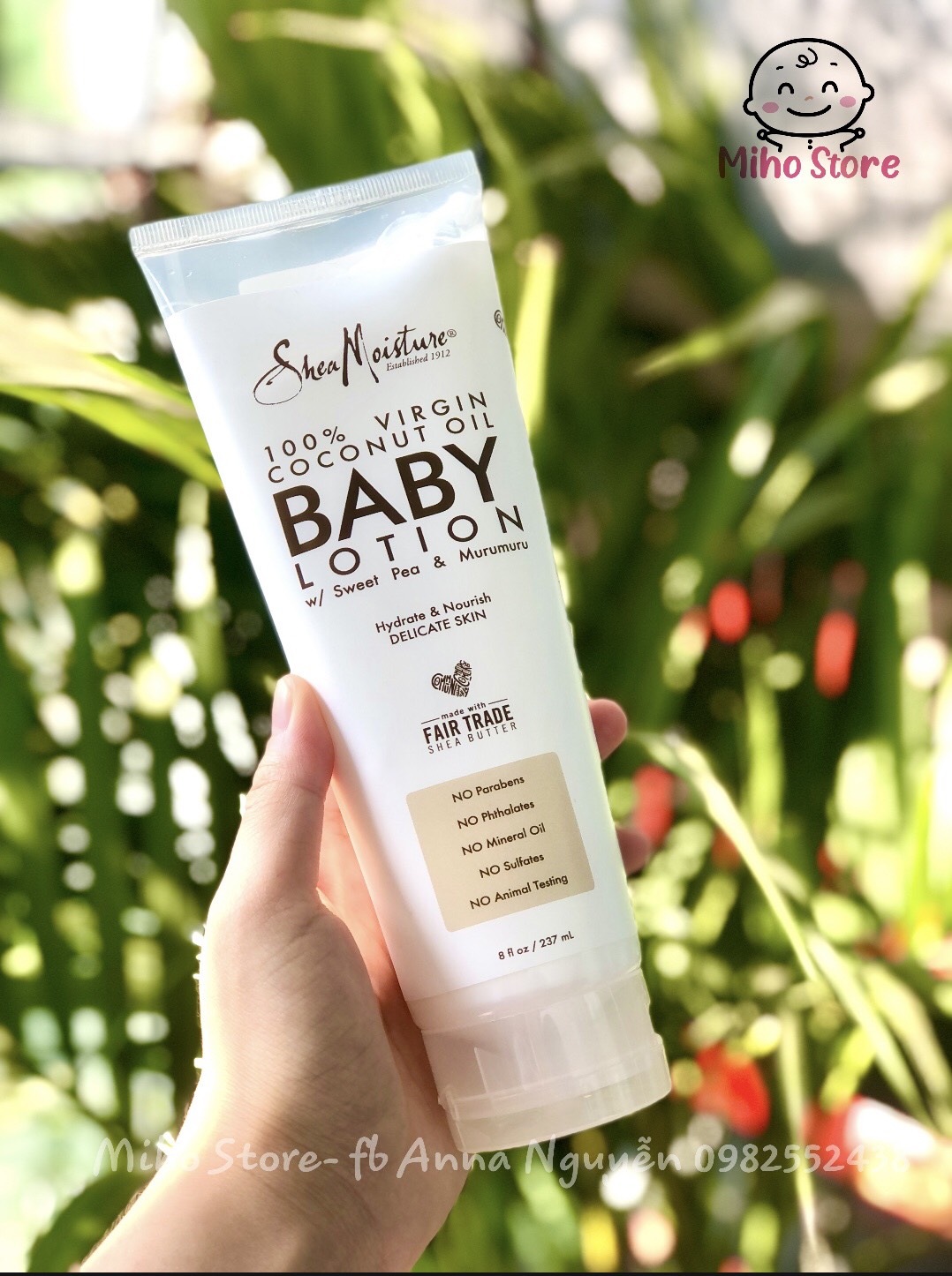 kem dưỡng baby lotion shea