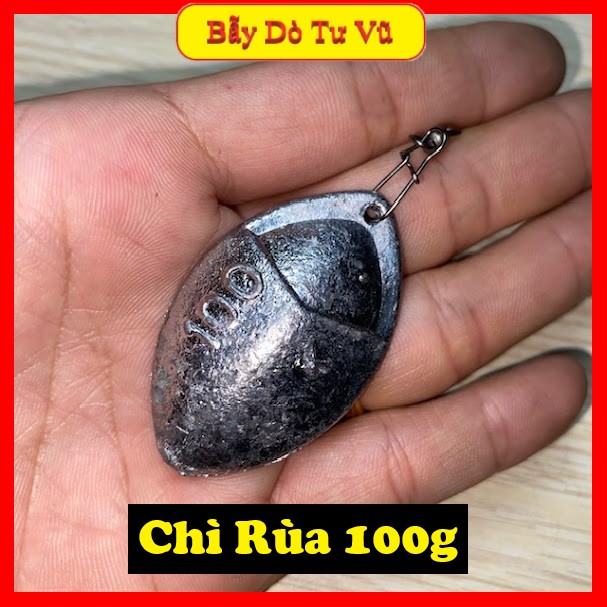 Chì Rùa Bẫy Giò Cu Gáy 100g - 120g - 150g