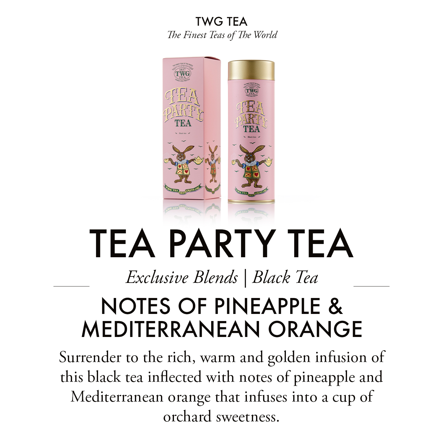 Trà TWG Tea - Tea Party Tea (100g) | Trà Đen