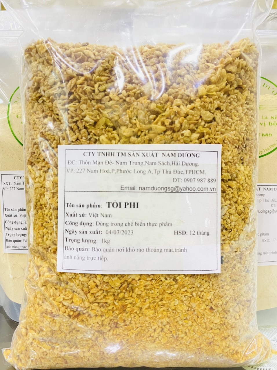 Tỏi phi thơm giòn