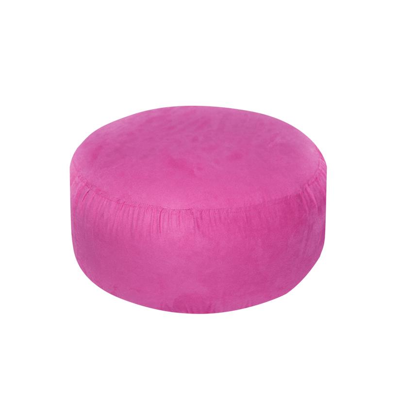 Đôn gác chân ghế lười hạt xốp The Beanbag House dáng trụ tròn kích thước 40x40x20 cm, phụ kiện sofa,trang trí phòng khách, làm bàn trà, đôn ngồi.