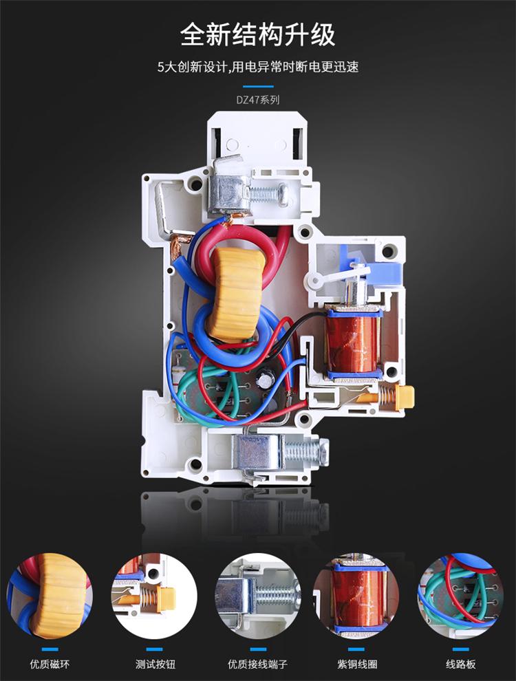 Aptomat chống giật 2P 32A