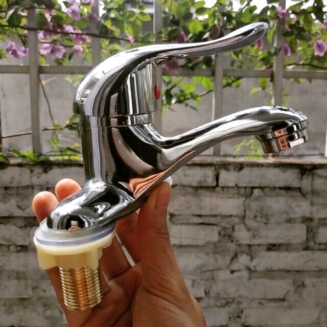 VÒI LAVABO ChẬU RỬA NÓNG LẠNH 2 CHÂN