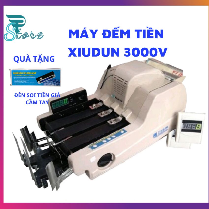 Máy đếm tiền xiudun 3000V