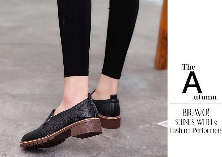 [NHẸ BỀN] Giày slip on da trơn đế nâu S207