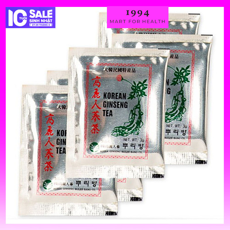 Trà Hồng Sâm Hàn quốc Korean Ginseng Tea Buleebang 300g Trà Sâm -1994 mart