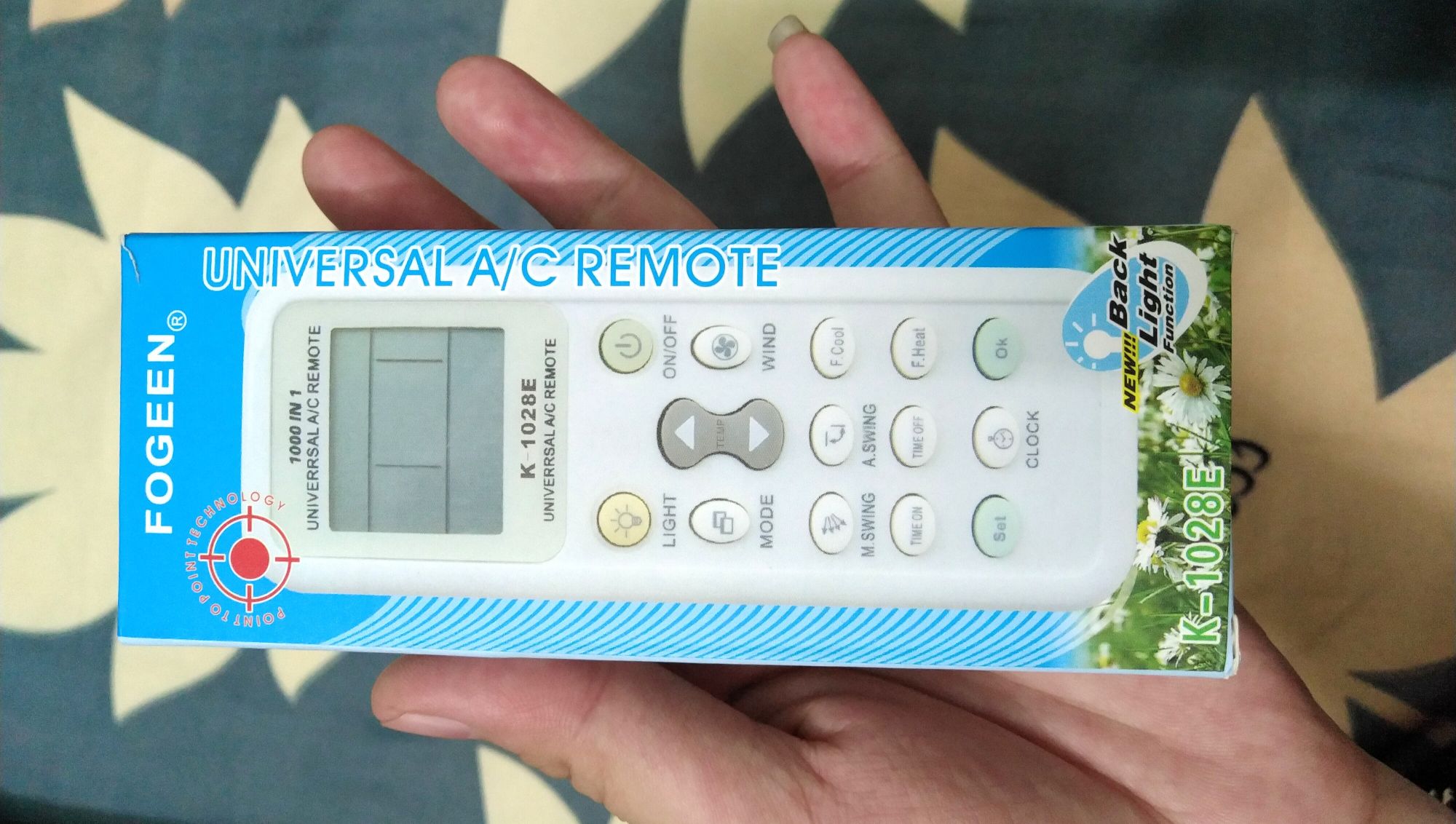 [HCM]remote điều khiển máy lạnh đa năng hiệu Fogeen