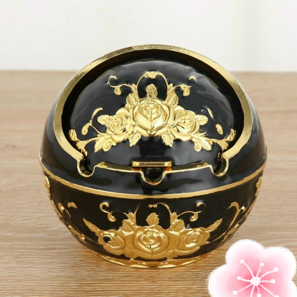 Gạt tàn thuốc lá bằng đồng giả cổ hình con trâu