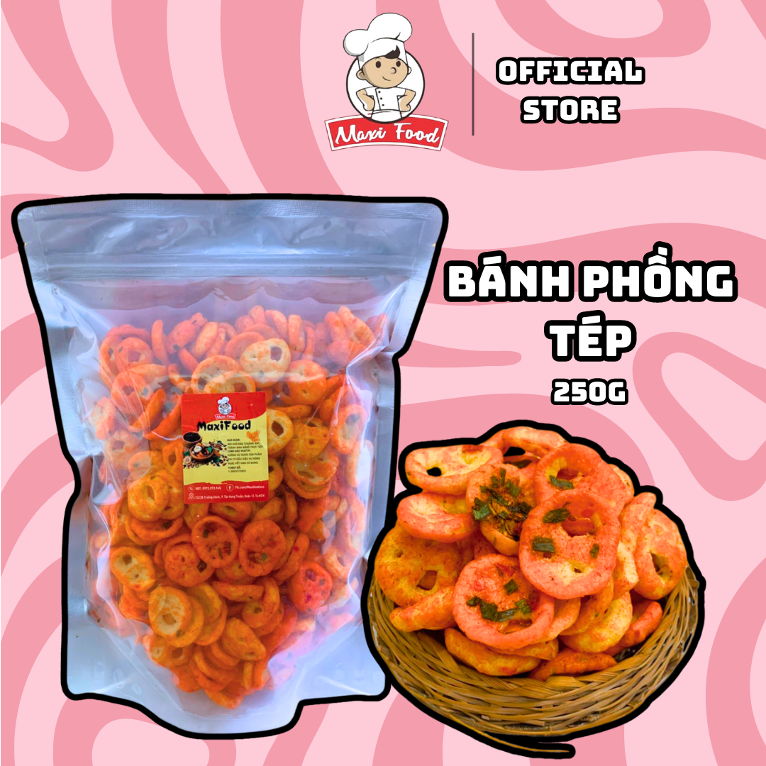 250g bánh phồng tép - maxifood