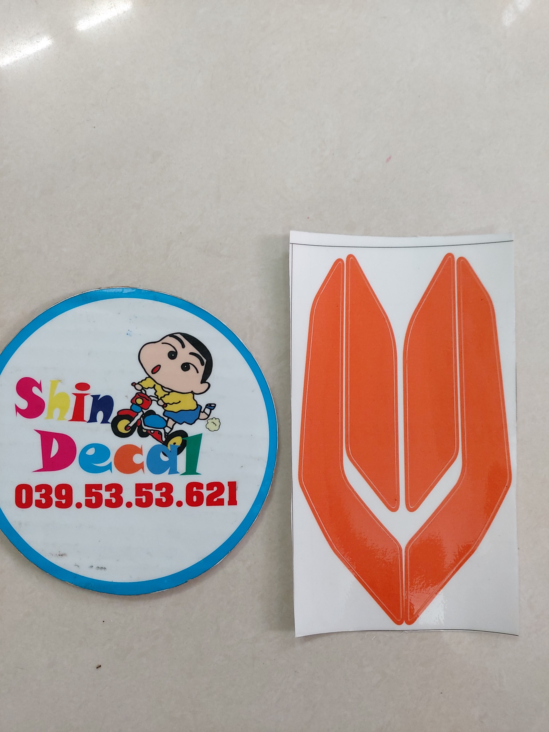 Tem dán xi nhan vario in trong