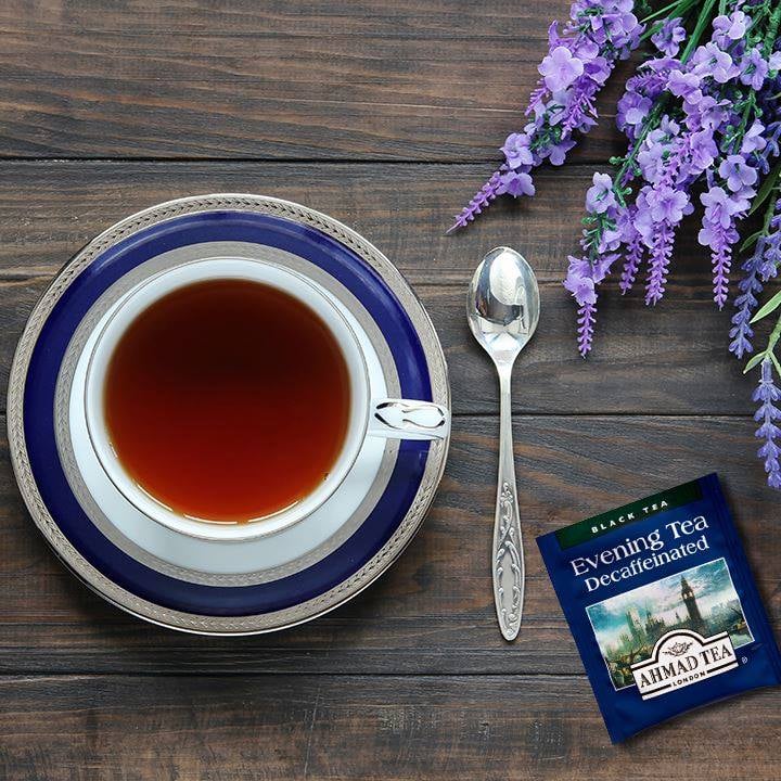 Trà Ahmad Tea Evening Tea Decaffeinated – Trà đen khử Caffein