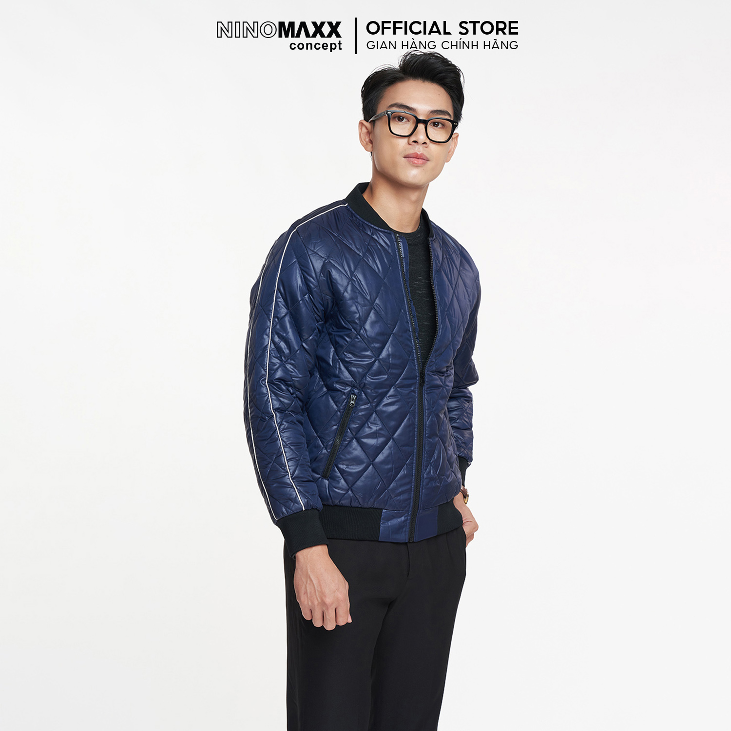 Ninomaxx jacket quilted wool long sleeved men 1906075