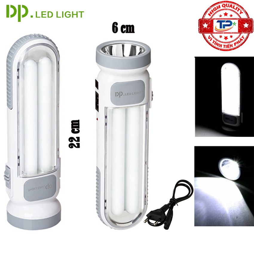 ĐÈN PIN LED SẠC CẦM TAY ĐA NĂNG DP 7102