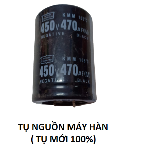 Tụ nguồn 450v 470MF máy hàn điện tử, máy cắt plasma