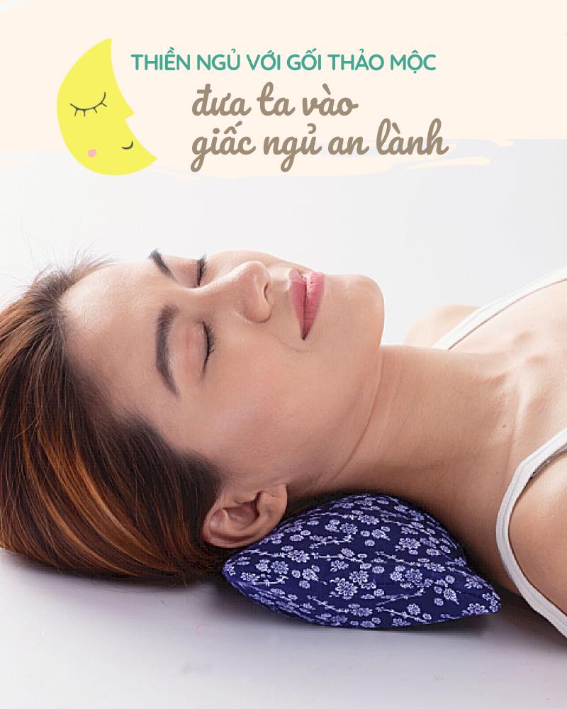 [FOLLOW1LIFE] Gối Thảo Mộc 1LIFE Chườm Nóng Lạnh (Gối cơ bản)