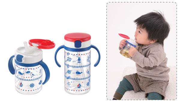 BÌNH ỐNG HÚT AQ RICHELL 320ML XANH RIDE