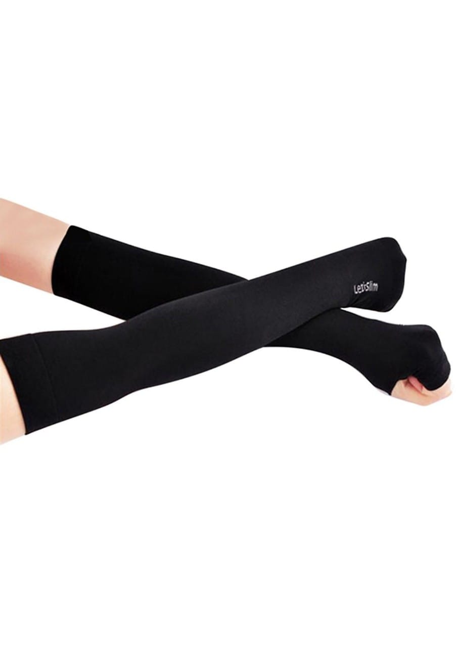 Găng tay chống nắng Letslim (Đen) VT18