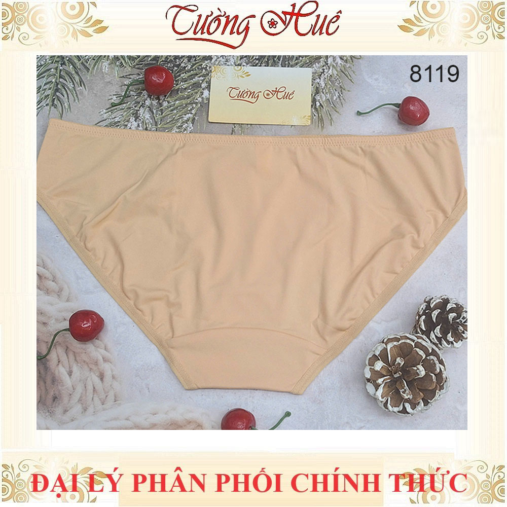Quần lót nữ annie 8119 thun lạnh phối ren ( Form lớn lùi 1 size ).