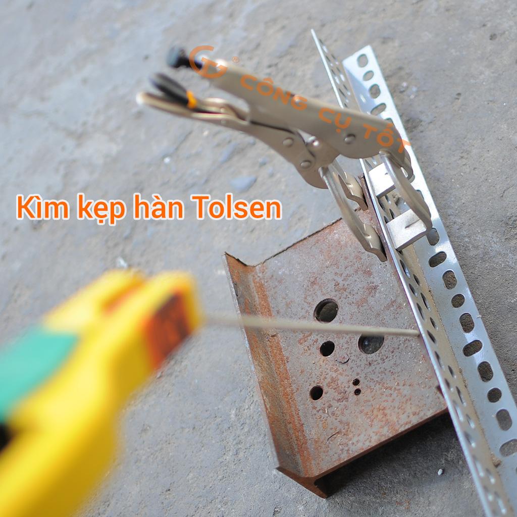 Kềm bấm kẹp thợ hàn Tolsen 10057 230mm