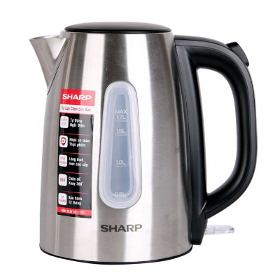 Ấm siêu tốc Sharp 1.7 lít EKJ-17VSS-ST