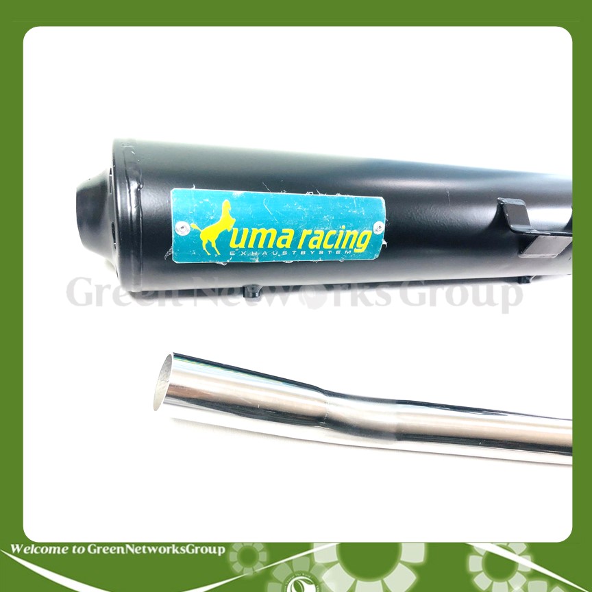 Pô Uma Racing + cổ pô Sirius Greennetworks