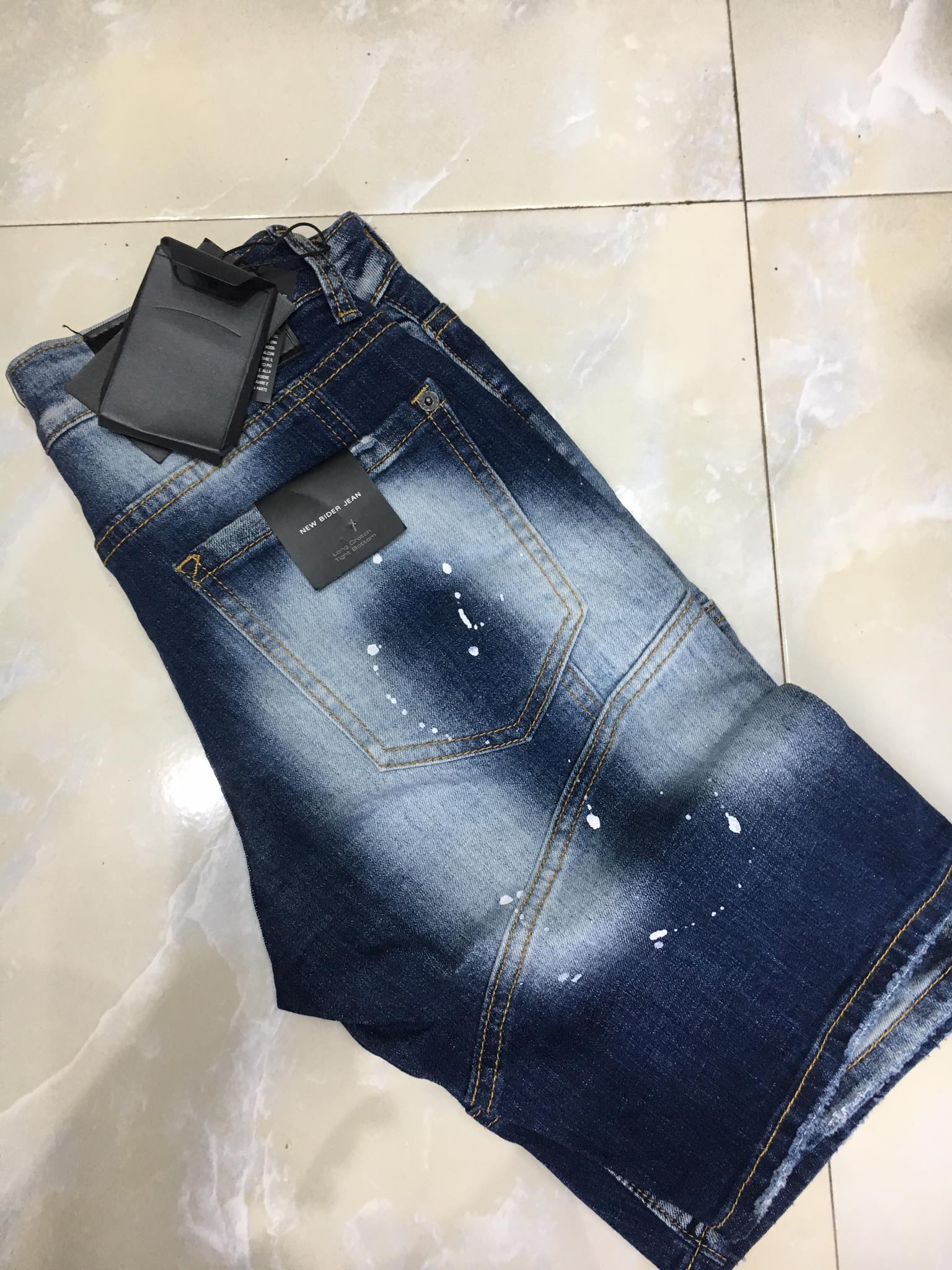 QUẦN NGỐ BÒ NAM DSQUARED 2 HÀNG SUPER