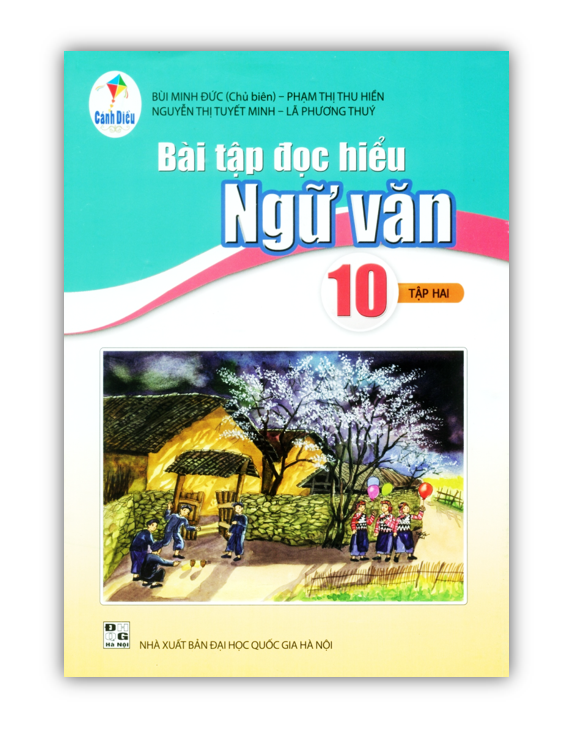 Sách - Combo Bài tập đọc hiểu Ngữ văn 10 - Tập 1 + 2 ( Cánh Diều )