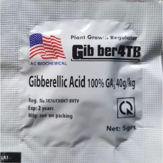 Phân bón Kích thích tăng trưởng Gibber 4TB GA3 dạng viên sủi 5gram