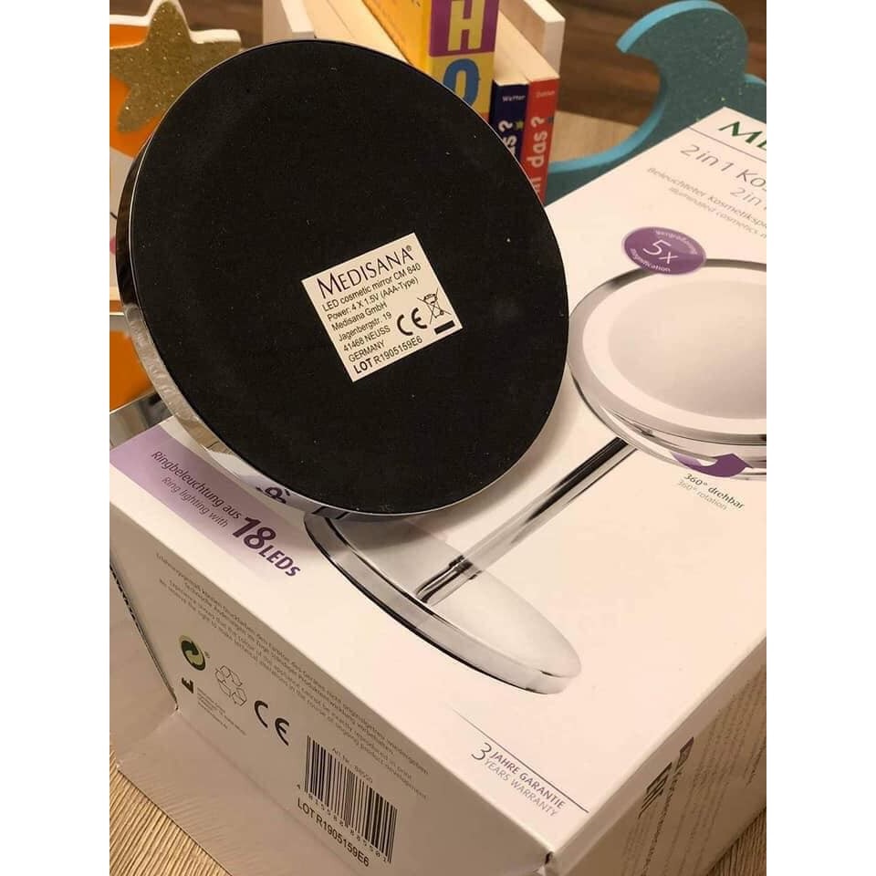 Gương trang điểm Medisana 2 in 1
