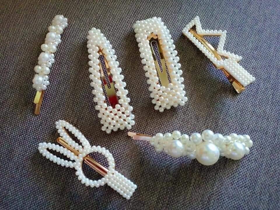 [HCM]SET 5 KẸP TÓC NGỌC TRAI MẪU HÀN QUỐC SIÊU DỄ THƯƠNG