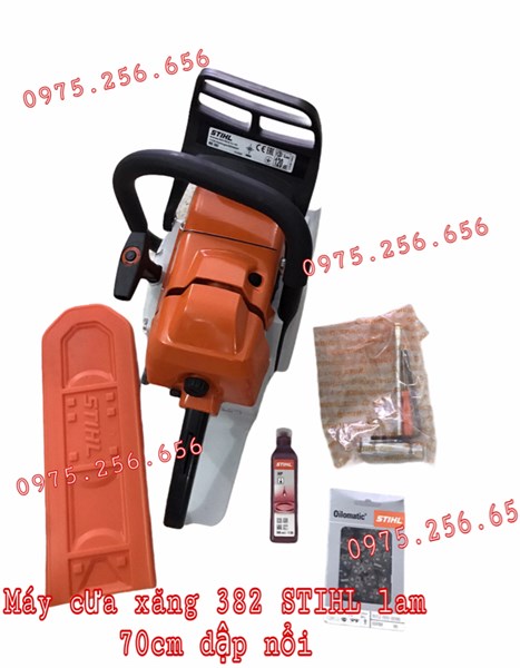 Máy Cưa Xăng 382 STIHL dập nổi ko lam xích phụ tùng ô tô điện dân dụng máy móc nông lâm nghiệp