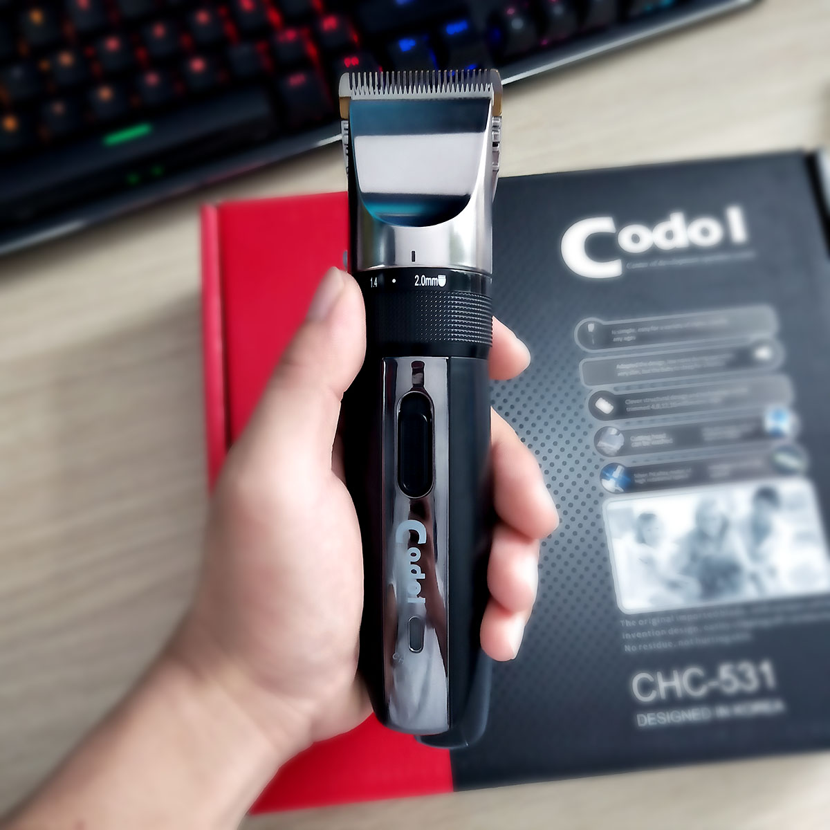 Tông đơ cắt tóc đa năng Codol CHC-531 - Hàng chính hãng