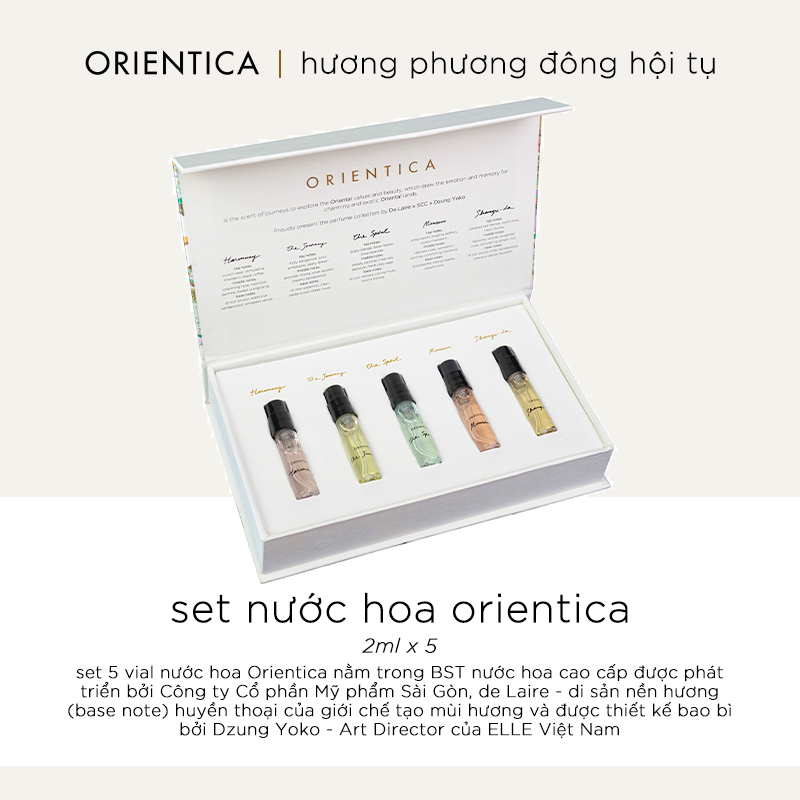 Set Vial Nước Hoa Orientica 2ml x 5