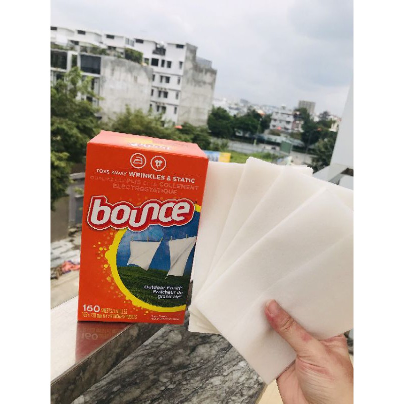 [HCM][ TÁCH LẺ 20 TỜ ] GIẤY THƠM BOUNCE XUẤT XỨ MỸ