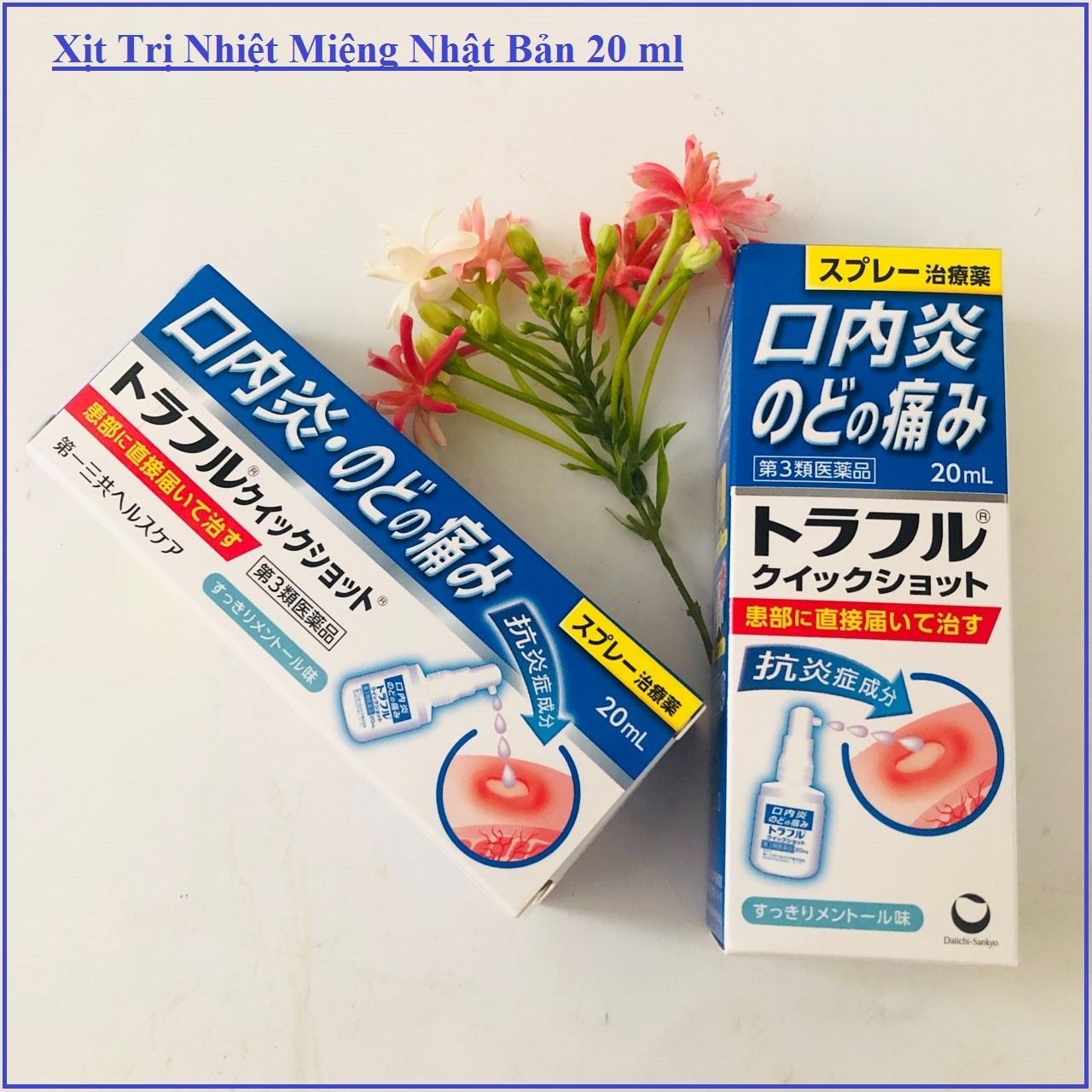 XỊT NHIỆT MIỆNG TRAFUL NHẬT